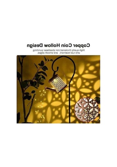 Novahub Led Güneş Şelale Işık, Su Geçirmez Bahçe Lambası, Asılı Avlu Dekorasyon, Noel Peyzaj Işığı, Topraklama Fişi Ile, S With Pole S With Pole