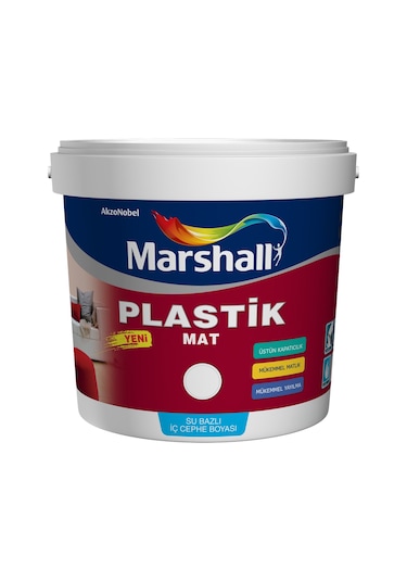 Marshall Plastik Silinebilir İç Cephe Boyası 15 Lt 15 LT