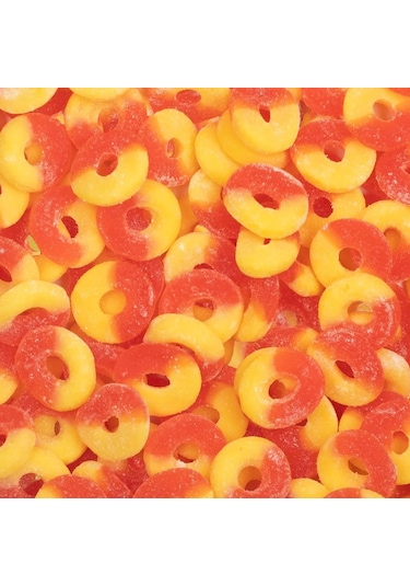 Candy Break Peach Rings Şeftali Aromalı Yumuşak Şeker 113 G