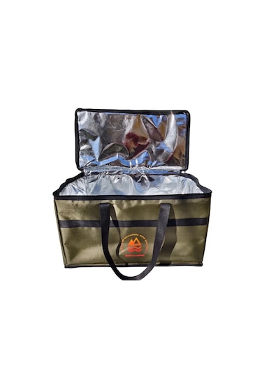 40 Lt Soğutucu Çanta Termos Piknik & Kamp Çantası Isı Yalıtımlı Yeşil