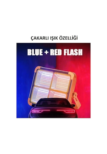 Powerdex Pd-6060 Profesyonel Kamp Feneri Turuncu