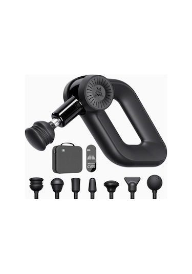 Bob And Brad D6 Pro Masaj Tabancası, 16 Mm Derin Doku, Sessiz, Oled Ekranlı Siyah