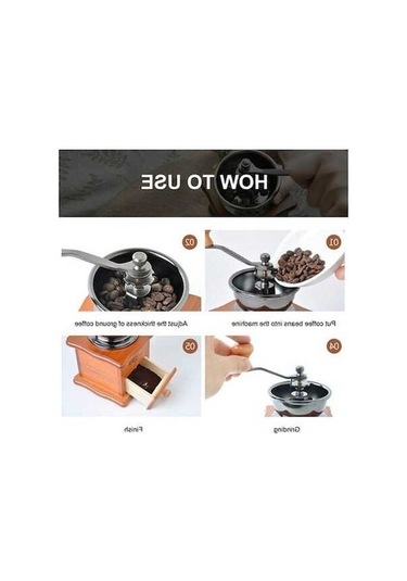 Ulzyvf Taşınabilir Kahve Değirmeni & Saklama Kabı - Seyahat İçin El Değirmeni Diğer