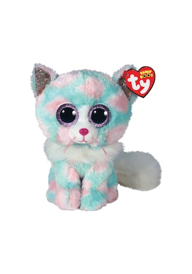 Ty Beanie Boos Regular Opal Cat Pastel