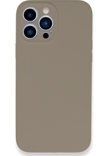 Newface Apple   Uyumlu  iPhone 13 Pro Max Kılıf Lansman Legant Silikon - Bej