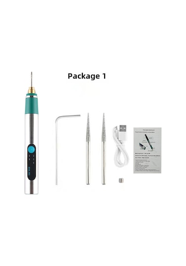 Maiyame El Tipi Şarjlı Hız Ayarlanabilir Taşlama, Oymak Ve Kesme Makinesi - Profesyonel Ve Hobi Kullanıma Uygun Mini Motorlu Alet Paket 2