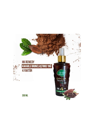 Hk Remedy Sun Kakao Yağı SPF4 Sprey 200 ML