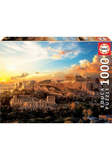 Educa 1000 Parça Atina Akropolisi Puzzle - Acropolis Of Athens