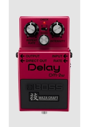 Boss Dm-2w Waza Craft Delay Pedal