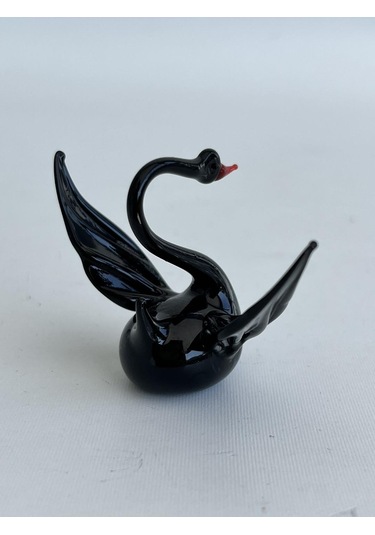 El Yapımı Murano Cam Kuğu Biblo A57