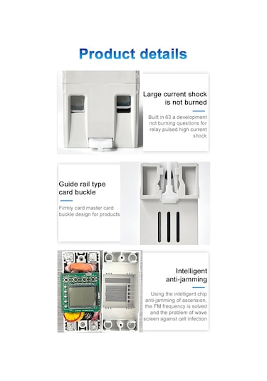 Konesam Renkli Ekranlı 63a Aşırı/düşük Gerilim Ve Kaçak Akım Koruma Rölesi - Ayarlanabilir Değerler 112 Karakter