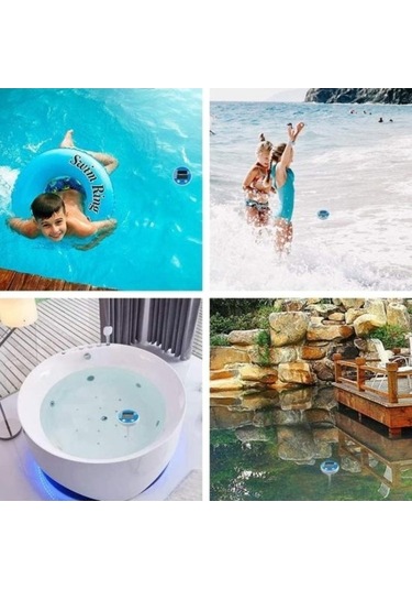 Novahub Yüzen Güneş Enerjili Termometre, Havuz Ve Küvet Sıcaklık Ölçer, Dijital, Su Geçirmez