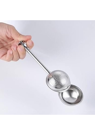 Zhlhome Bitki Çayı Süzgeci Çay Demleme Aparatı Gümüş