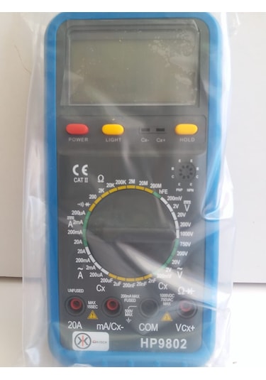 KİTECH 9802 DİJİTAL ELEKTRİK ÖLÇÜM CİHAZI