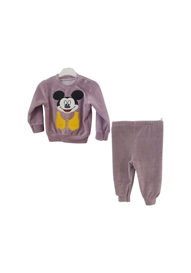 Musmus Baby Kids Kadife Unısex Bebek Takım 001