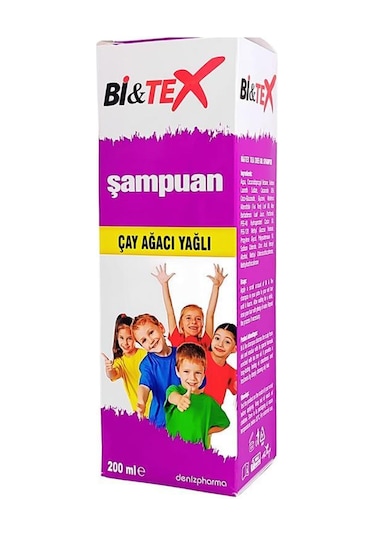 Bitex Çay Ağacı Yağlı Bit Şampuanı 200 Ml