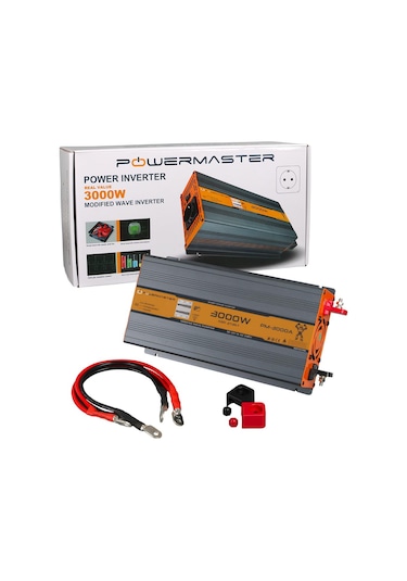 Powermaster Pm-3000a 12 Volt 3000 Watt Power Inverter
