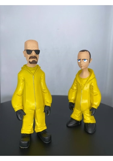 Breaking Bad Heisenberg & Jesse Büst Set