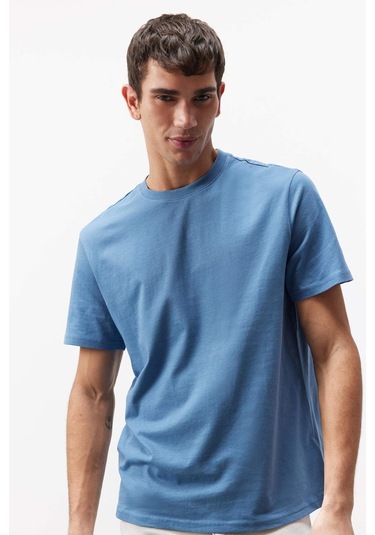 DeFacto %100 Pamuk New Regular Fit Bisiklet Yaka Basic Düz Kısa Kollu Tişört V7699AZ25SPIN195 DeFacto %100 Pamuk New Regular Fit Bisiklet Yaka Basic Düz Kısa Kollu Tişört V7699AZ25SPIN195