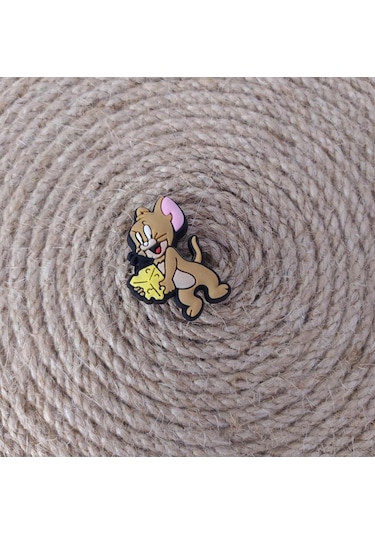 Terlik Ayakkabı Sandalet Tokası Jerry 1 Adet Silikon Kız Erkek Aksesuar Hediye