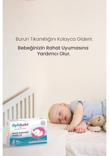 Optibebe Burun Aspiratörü Yedek Ucu