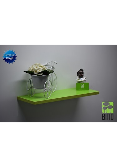 Peakdizayn Tekli Duvar Rafı 70 Cm Farklı Renk