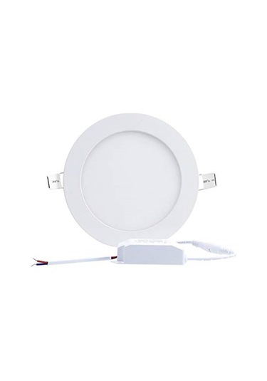 Alles 9w Beyaz 6500k Sıva Altı Yuvarlak Led Panel Beyaz