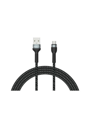 Noktaks - Micro Usb Kablo Shira Serisi 2m T19624 Siyah