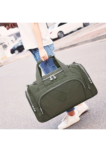 Oldfriend Mor Okul Çantası Orta Lise Öğrencileri İçin Günlük Seyahat Sırt Çantası Nylon Mor Kırmızı