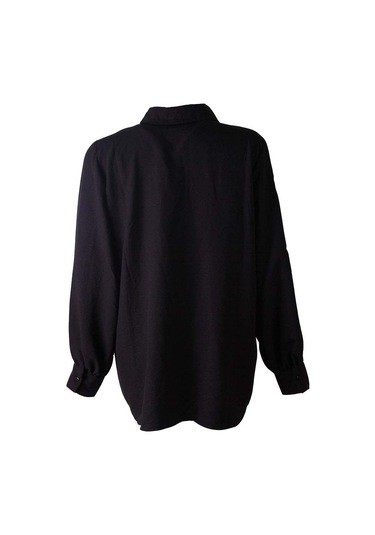 Trender Siyah Kadın Gömlek O6716 Siyah