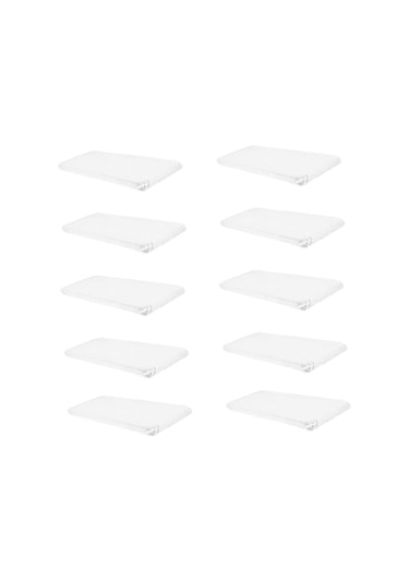 Suntek 10 Parça Tek Kullanımlık Dokumasız Yatak Çarşafı 220x235cm