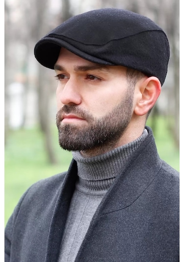 Kaşe Ingiliz Model Kasket Flat Erkek Şapka Cp230
