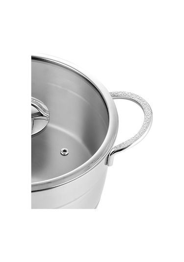 Nehir Silver Mat Trend 24 cm Derin Tencere