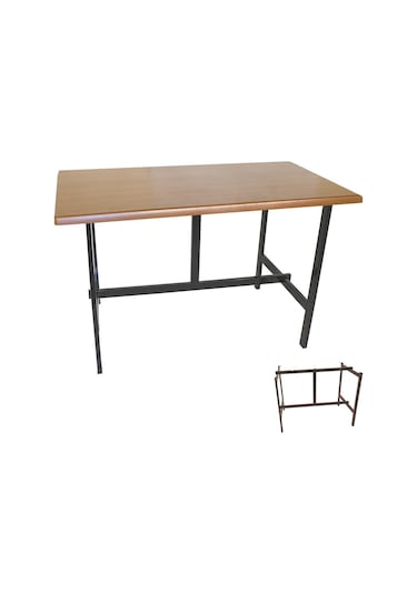 Bey Mobilya 535124809 Capella Werzalit Mutfak Masası 80 x 140 Esb - Siyah