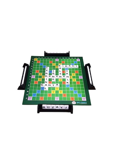 Ahşap Kelime Türetme Oyunu - Ahşap Kelime Türetmece 29x29cm