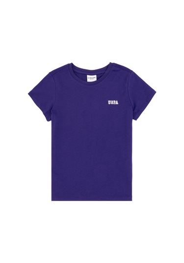 U.s. Polo Assn. Erkek Çocuk Mor Tişört 50298086-vr038 Mor