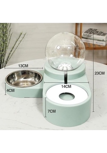 Soulader Otomatik Kedi Su Çeşmesi Kabarcıklı Pet Çeşme Su Pınarı Evcil Hayvan İçme Kabı 1.8 Litre Kapasite Enerjiye İhtiyaç Duymayan Paslanmaz Çelik Filtreli Kedi Suluk