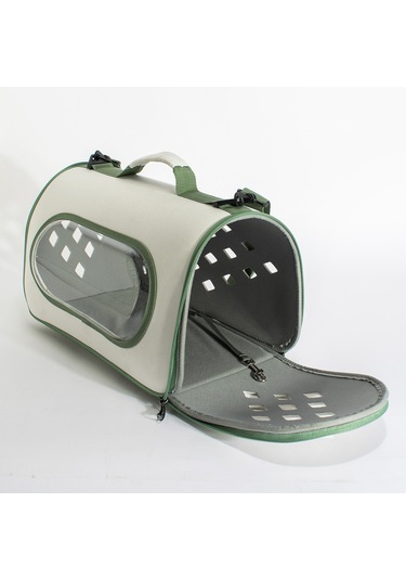 Moveevo Kedi Taşıma Çantası: Şeffaf Pencereli & Havalandırmalı