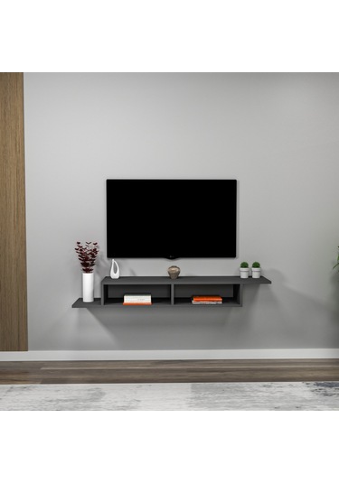 Arnetti Duvara Monte Muson Tv Sehpası Antrasit