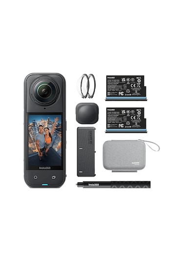 Insta360 X5 Essentials Bundle Aksiyon Kamerası Siyah Siyah