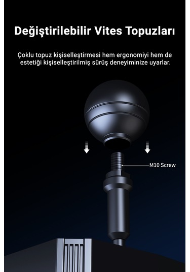 Pxn Sf U H-vites Kolu 7+r Tam Cnc Metal, 16-bit Hassasiyet Ve Ayarlanabilir Vites Hissiyatı Pc Ve Pxn Base Uyumlu