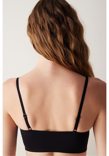 Penti #İzbırakmaz Siyah Invisible Balensiz Dikişsiz Bralet
