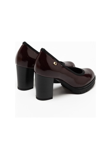 Topuklu/ Stiletto Kadın 483700ds Donna Serena 3700ds Naplack Bordeaux Naplack Bordeaux