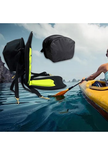 Suntek Kayak Koltuk Arkası Çantası Kürek Çekme Rafting Siyah