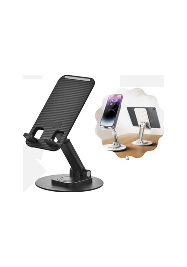 4 Eksenli 360 Derece Teleskopik Tüm Telefonla Uyumlu Ayaklı Metal