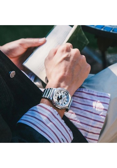 Casio G-shock Gm-2100ym-8adr Gri Renk 20 Atm Su Geçirmez Spor Erkek Kol Saati Siyah