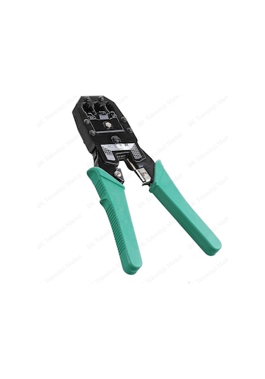 Rj45-Rj11-Rj9 Kablo Sıkma Pensesi + Kablo Soyma Aracı