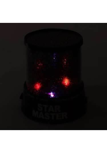 Ulzyvf Yıldız Yatak Projeksiyon Lambası Gökyüzü Efekti İle Plastik Odası Için Beyaz Işık - Tu Beyaz