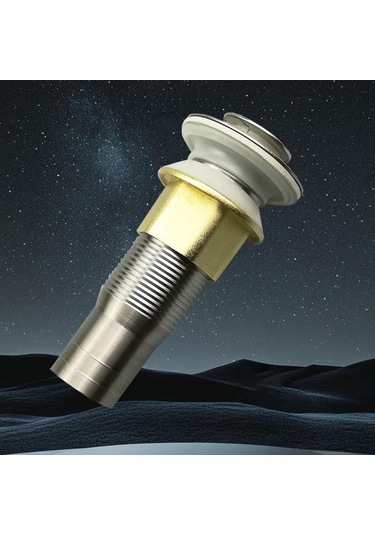 Suntek 3 Parça Lavabo Gider Tıkacı Silikon Conta Sağlam Stil B