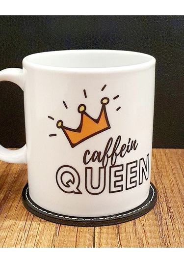 Caffein Porselen Kupa Bardak Renkli